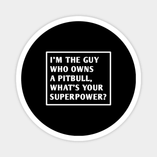 Pitbull Lover Magnet